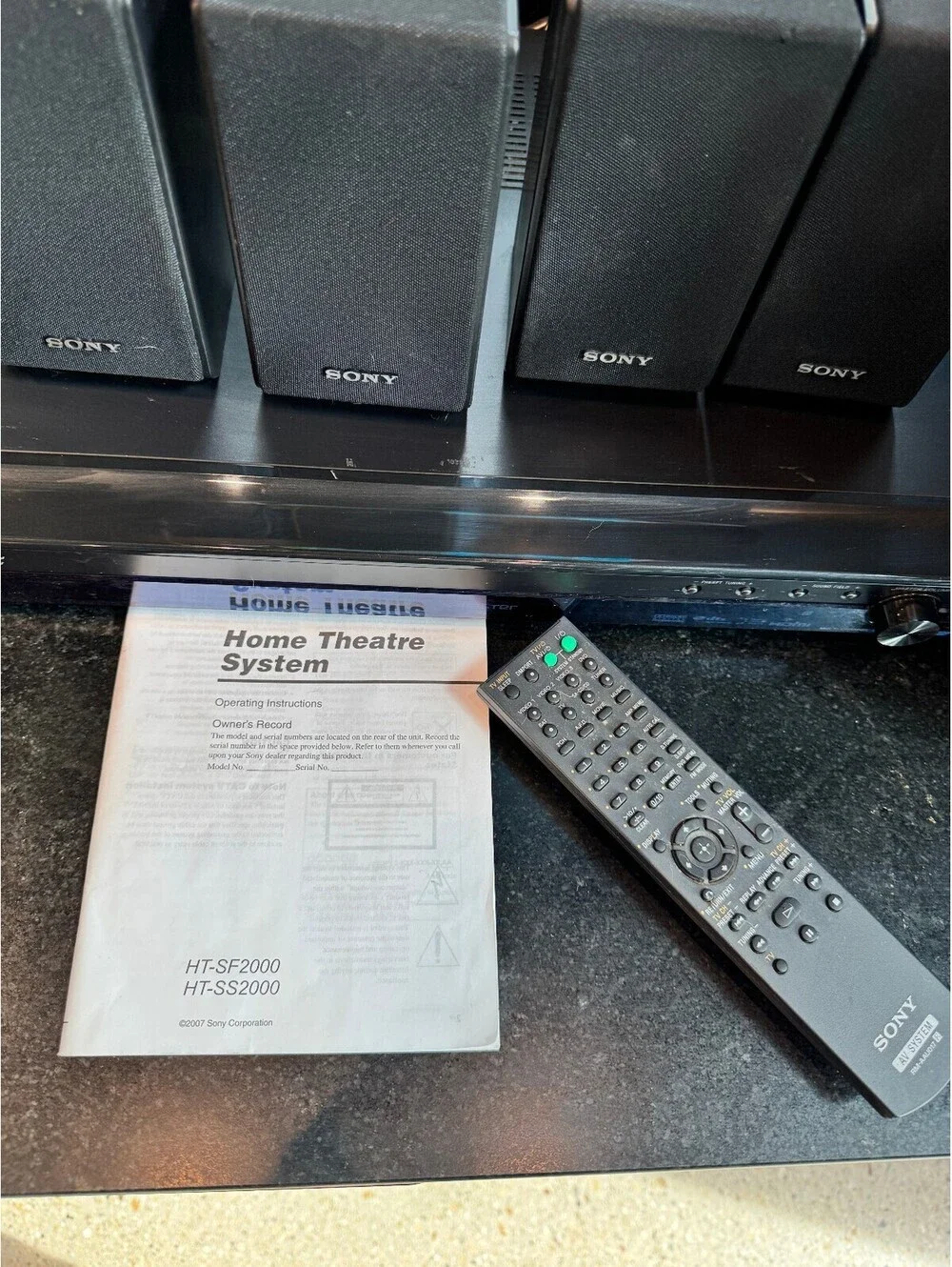 Sony ht ss2000